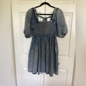 Sofia the Label denim smocked dress